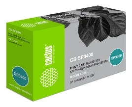 Картридж лазерный Cactus CS-SP3400 407648 черный (5000стр.) для Ric