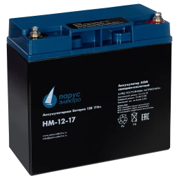 Battery Parus Electro, HM-12-17, 12V, 17Ah