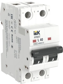 ARMAT Авт. выкл. M06N-DC 2P L 40А IEK
