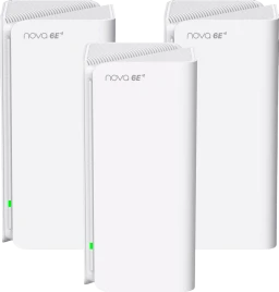 Точка доступа/ Tenda MX21 Pro (3-pack) Трехдиапазонная гигабитная Wi-Fi Mesh...