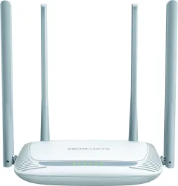 Маршрутизатор/ N300 Wi-Fi router, 2.4 GHz, 1 WAN port 10/100Mbps + 3-port LAN 10/100 Mbps, 4 fixed antenna