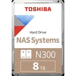 Toshiba N300 NAS 8TB (HDWG480UZSVA)