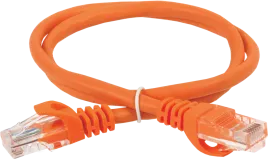 ITK RJ45(m) - RJ45(m) Cat. 5e U/UTP PVC 1м оранжевый