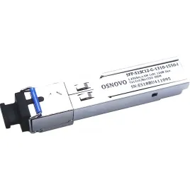Модуль/ OSNOVO Промышленный SFP Модуль SC, 1,25 Гбит/c, до 3км, Tx:131