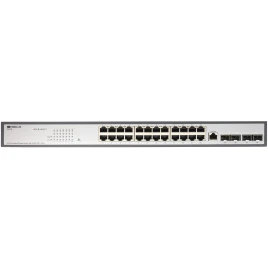 Коммутатор/ Настраиваемый L2 коммутатор 24x1000Base-T, 4xCombo 1000Base-T/SFP, комплект для установки...