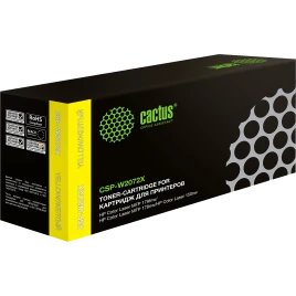 Картридж лазерный Cactus CSP-W2072X 117X желтый (1300стр.) для HP C