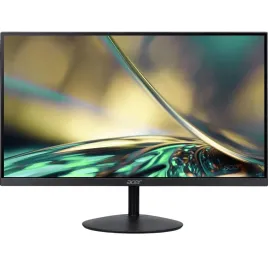 Монитор/ Acer SA242YH1bi 23,8'', ZeroFrame, UltraThin Black, 16:9, VA, 1920x1080, 4ms, 250cd, 100Hz, VGA , HDMI(1.4), Speakers 2Wx2, Vesa:75x75