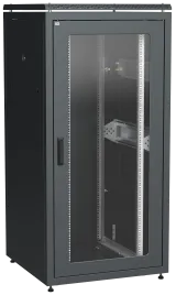 ITK LINEA N 33U 800х800мм стекл. пер. дв. задн. металл. чер.