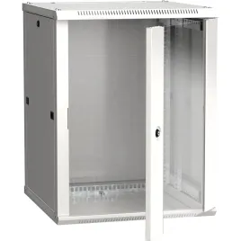 ITK Шкаф LINEA W 15U 600x600 мм дверь стекло, RAL7035