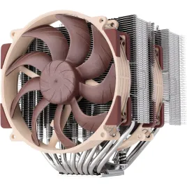 Кулер для процессора/ CPU Cooler Noctua NH-D15 G2 HBC (228W, 4-pin PWM, 168mm, Al/Cu, 8x6mm, 2x140mm, 91.5CFM, 24.8dBA, 1500RPM, S: 1851/1700/1200/115X, AM5/AM4, Beige/Brown)