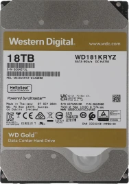 Жесткий диск WD SATA-III 18TB WD181KRYZ Server Gold 512E (7200rpm)...