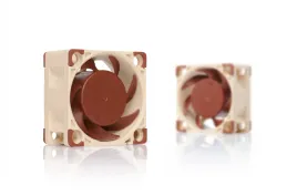 Кулер для корпуса/ Case Cooler Noctua NF-A4x20 PWM (40x40x20mm, 4-pin PWM, 5.53CFM, 14.9dBA, 5000RPM, Beige/Brown)