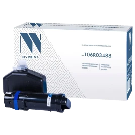 Тонер-картридж NVP NV-106R03488 Black для Xerox Phaser 6510/WorkCen