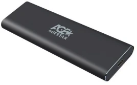 Внешний корпус SSD AgeStar 31UBNV1C NVMe USB3.1 алюминий серый M2...