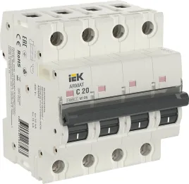 ARMAT Авт. выкл. M10N 4P C 20А IEK