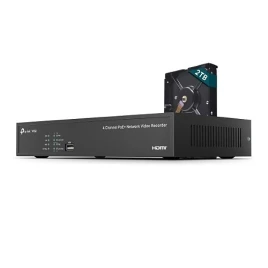 Сетевой видеорегистратор PoE TL-VIGI NVR1004H-4P