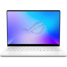 Ноутбук/ ASUS ROG Zephyrus G14 GU405AW-SY024W 14"(2880x1800 OLED 120Hz)/Intel Ultra 9 386H(2.1Ghz)/32768Mb/1024PCISSDGb/noDVD/Ext:nVidia GeForce RTX 5080(16384Mb)/Cam/BT/WiFi/73WHr/war 1y/1.57kg/Platinum White/Win11Home +  +чехол