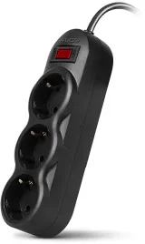 Фильтр SVEN SF-03L 3,0 м (3 розетки) черный