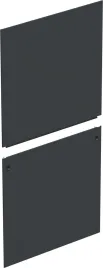 ITK by ZPAS Панель боковая 2 секции 42U тип A 1000 чер. РФ