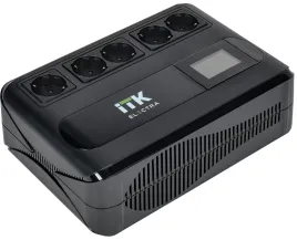 ITK ELECTRA LT5 ИБП 1кВА/0,6кВт LCD с АКБ 1х9AH
