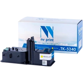 Тонер-картридж NVP NV-TK-5240 Yellow для Kyocera Ecosys P5026cdn/P5
