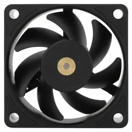 Кулер для корпуса/ Case Cooler Thermalright TL-B6B (60x60x25mm, 4-pin PWM, 16.17CFM, 20.17dBA, 3200RPM, Black)