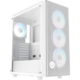 Корпус ПК без блока питания/ Case Ocypus Gamma C70 WH ARGB, Midi-Tower, TG, 4x120mm ARGB, 1xUSB-A 3.0 + 1xUSB 2.0, ATX, mATX, mITX White