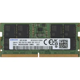 Память оперативная/ Samsung DDR5 SODIMM 16GB 5600 1Rx8, 1.1V