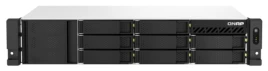 Сетевое хранилище без дисков/ SMB QNAP TS-864eU-RP-8G NAS, 8-tray 3,5"
