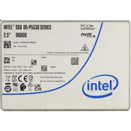 Твердотельный накопитель/ Intel SSD D5-P5530 Series, 960GB, U.2(2.5" 1