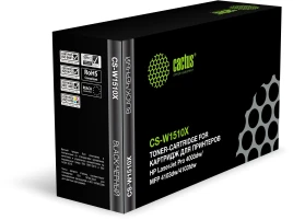 Картридж лазерный Cactus CS-W1510X W1510X черный (9700стр.) для HP