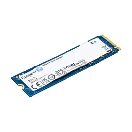 Твердотельный накопитель/ Kingston SSD NV3, 2000GB, M.2(22x80mm), NVMe, PCIe 4.0 x4, 3D TLC, R/W 6000/5000MB/s, TBW 640, DWPD 0.2 (60 мес)