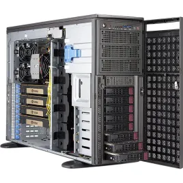 Серверный корпус/ Server Case Supermicro SC747BTS-R2K20BP 4U/Tower SuperChassis 8x 3.5"/2.5" SAS/SATA3 Hot-Swap, E-ATX 13.68x13, 1+1 R2200W
