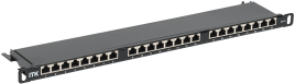 ITK 0,5U патч-панель к. 6 STP 24 порта экранированная Dual IDC высокой