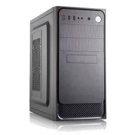 Корпус с блоком питания 450Вт./ Case Forza mATX, 450W, 2xUSB3.0, Black, w/o FAN, 12 cm fan PSU, power cord