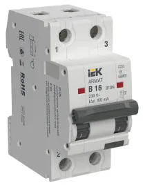 ARMAT АВДТ B10N 2P B16 100мА тип A IEK
