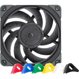 Кулер для корпуса/ Case Cooler Noctua NF-A12x25 PWM chromax.black.swap (120x120x25mm, 4-pin PWM, 60.09CFM, 22.6dBA, 2000RPM, Black)