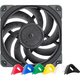 Кулер для корпуса/ Case Cooler Noctua NF-A12x25 PWM chromax.black.swap (120x120x25mm,...