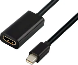 Greenconnect Apple mini DisplayPort 20M > HDMI 19F, черный