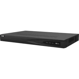 8-ми канальный IP-регистратор c 8-ю PoE интерфейсами, Видеовход: 8 IP@