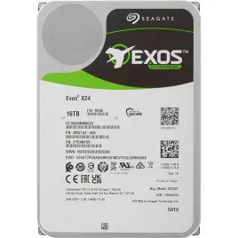 Жесткий диск Seagate SATA-III 16TB ST16000NM002H Server Exos X24 4KN (7200rpm) 512Mb 3.5"