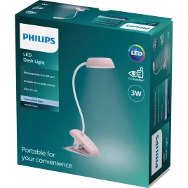 Philips Donutclip DSK201 PT 3W 40K P USB 02