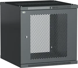 ITK Шкаф LINEA WE 18U 600х600мм дверь перфорированная черный