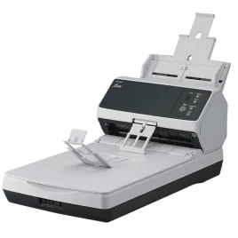 Ricoh(PFU) fi-8250 Документ сканер А4, двухсторонний, 50 стр/мин, автопод. 100 листов, cо встроенным планшетом, USB 3.2, Gigabit Ethernet/ Ricoh(PFU) fi-8250, Document scanner, A4, duplex, 50 ppm, ADF 100 + Flatbed, USB 3.2, Gigabit Ethernet
