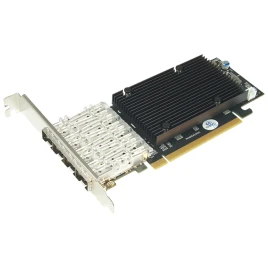 Сетевая карта/ 25G Quad Port SFP28 PCIe Ethernet Adapter with...
