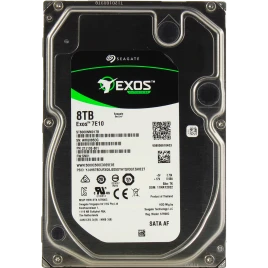 Жесткий диск/ HDD Seagate SATA 8Tb  Exos 7E10  7200 6Gb/s 256Mb 1 year