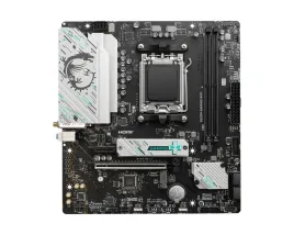 Материнская плата/ MB MSI AMD B650 sAM5, 2xDDR5(128GB), HDMI 2.1/DP, 1xPCIe 4.0x16, 1xPCIe 3.0, 1xLAN (2.5GbE), Wi-Fi, BT, 4xSATA 6Gb/s, 2xM.2, 1xUSB-C, 3xUSB 3.2, 2xUSB 2.0, mATX
