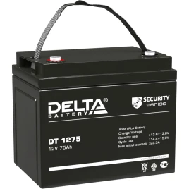 Батарея DELTA серия DT, DT 1275, напряжение 12В, емкость 75Ач...