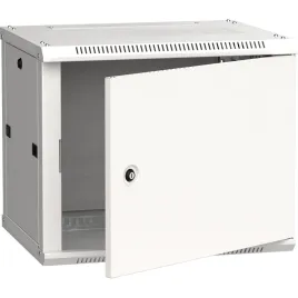 19" настенный шкаф  6U 600х450, металл. передняя дверь, серый (плоск.