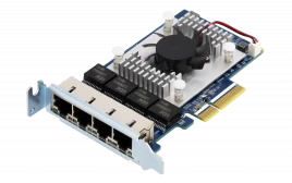 Сетевая карта/ QNAP QXG-5G4T-111C Quad Port 5 GbE RJ-45 Network Card,